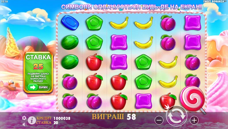 Sweet Bonanza слот